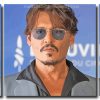 John Christopher Depp 3 Panels Paint By Numbers