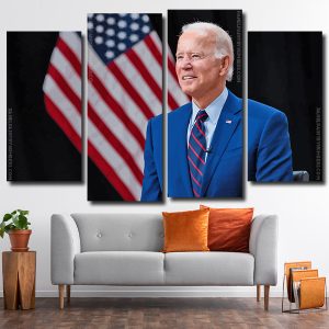 Joe Biden 4 Panels Paint By Numbers