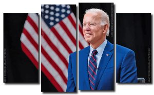 Joe Biden 4 Panels Paint By Numbers