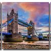 London Bridge 3 Panels Paint By Numbers