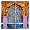 Moroccan Mosaic Square Panels Paint By Numbers