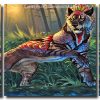 Mythical Big Cat 3 Panels Paint By Numbers