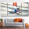 Snow Skiing 3 Panels Paint By Numbers