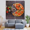 Vegan Pizza Square Panels Paint By Numbers