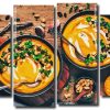 Vegan Soup 4 Panels Paint By Numbers