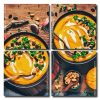 Vegan Soup Square Panels Paint By Numbers