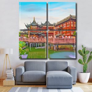 Yu Garden Shanghai Square Panels Paint By Numbers