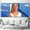 The Actress Jennifer Aniston 3 Panels Paint By Numbers